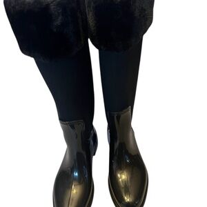 Wet Knot Elegant Black Women's Waterproof Winter Boots